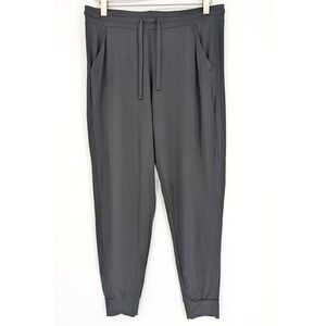 Tommy John Jogger Pants Womens M Black Basics Lounge Drawstring Modal Casual